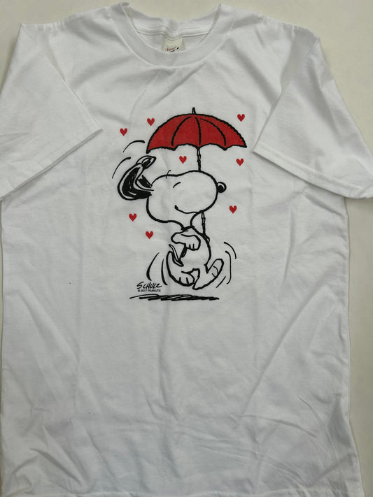 Unisex Youth Large 14-16 Snoopy Valentine's cotton tshirt