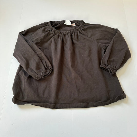 86B Zara Gray LS Shirt Girls 3/4