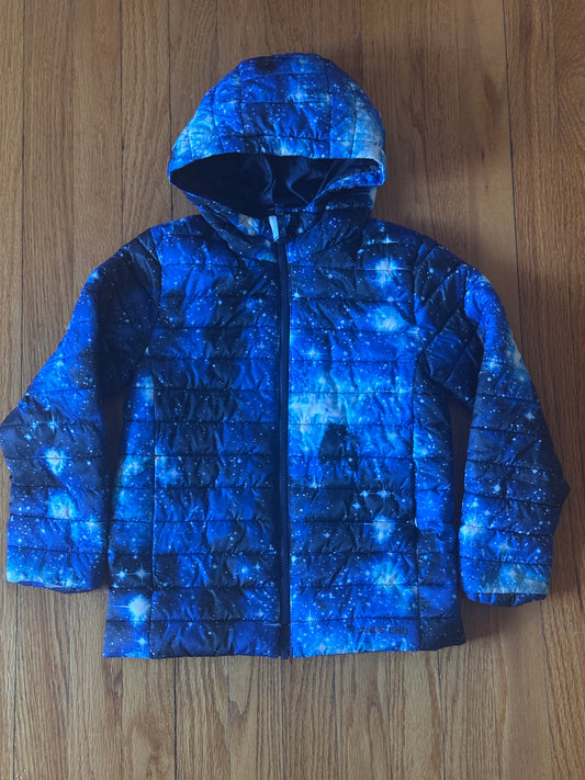 #163 Lands' End Constellation Packable Puffer Jacket - size S (6/7) - EUC