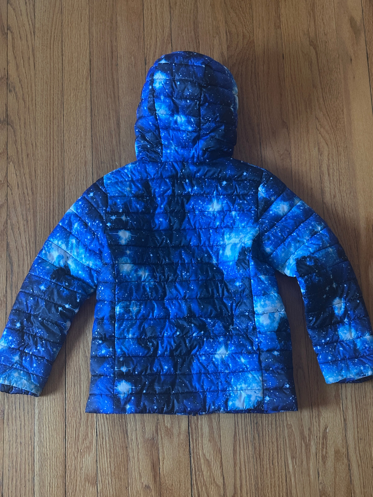 #163 Lands' End Constellation Packable Puffer Jacket - size S (6/7) - EUC