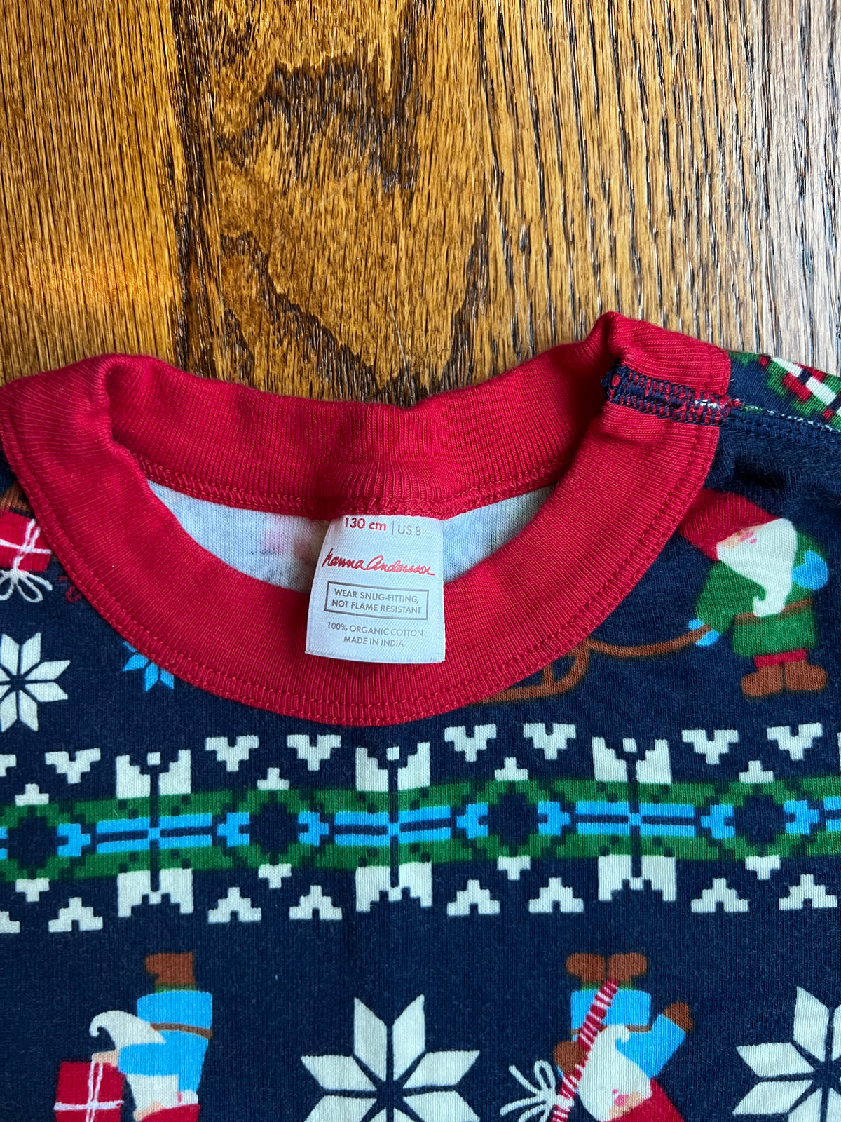 Seller #115 - Hanna Andersson Boys 8 (130 cm) Holiday Gnome Pajamas, EUC