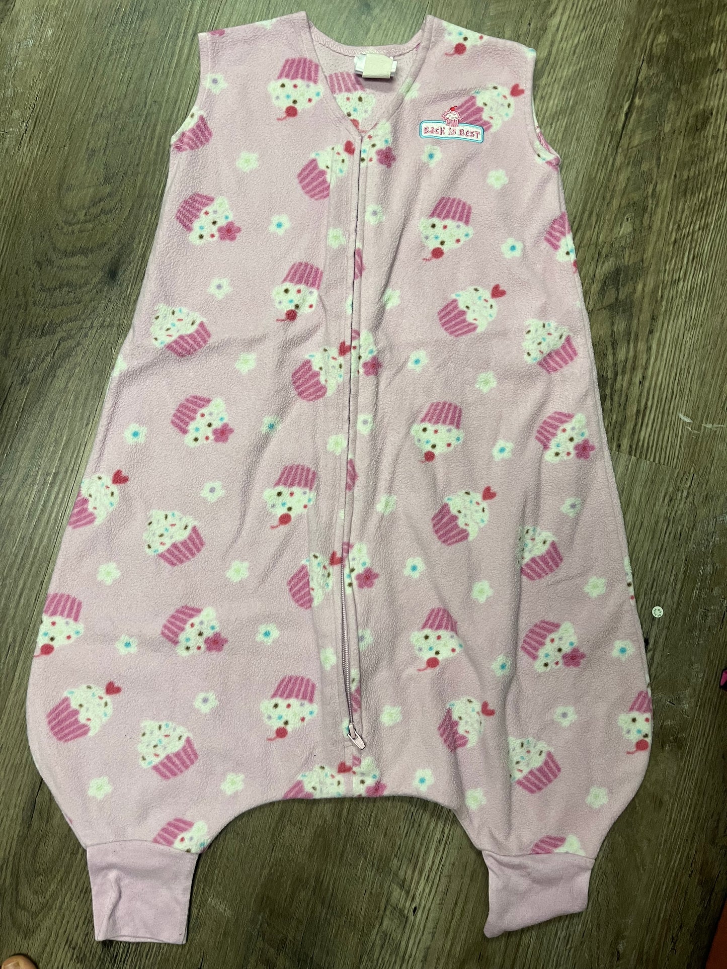 #13 GUC 12-18 M girl early walker Halp sleep sack fleece