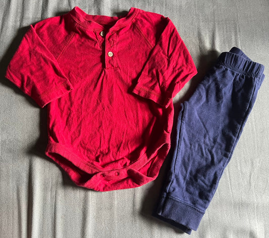 Seller #13 boys 12 months two piece outfit