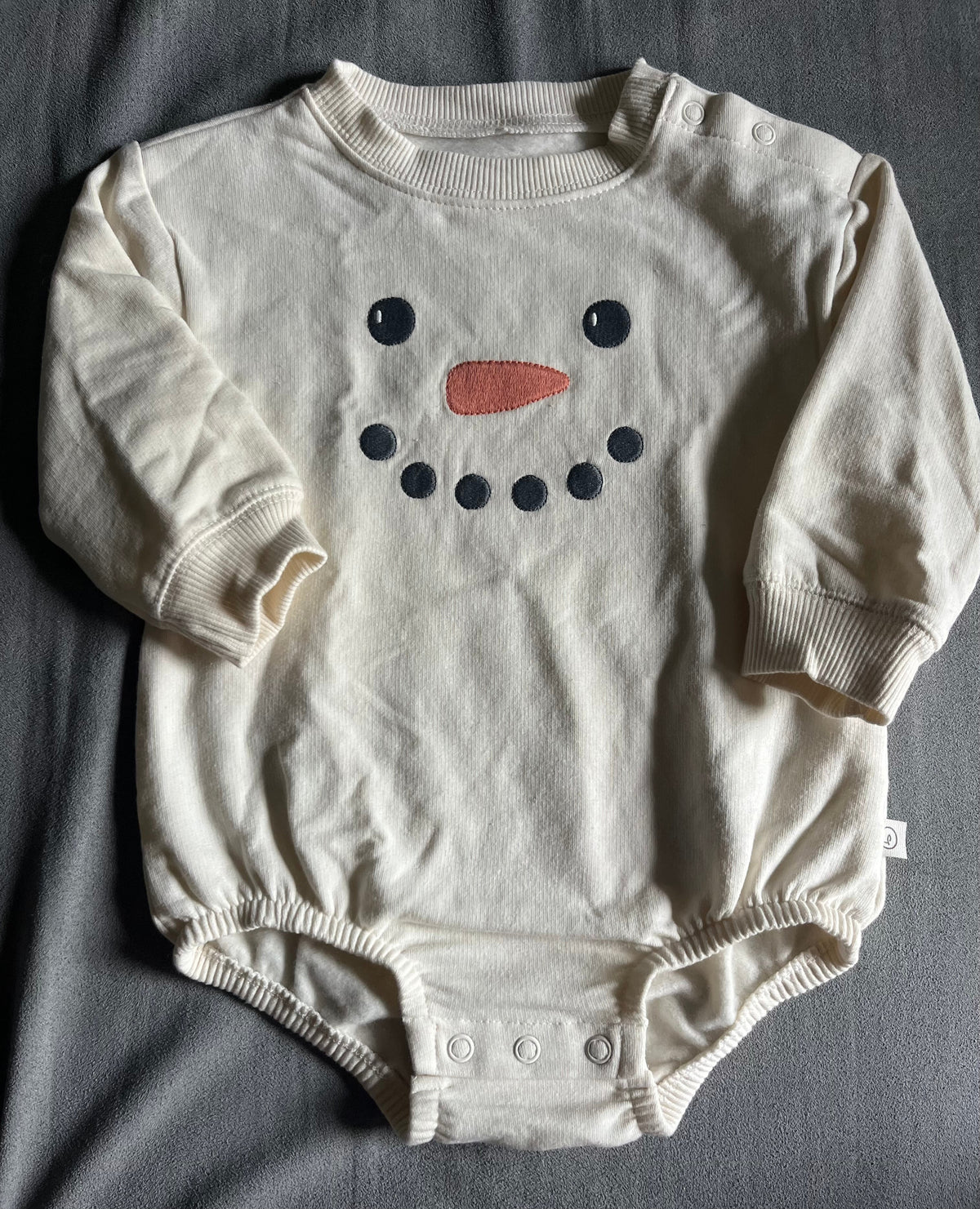 Seller #13 Little Planet by Carter’s gender neutral 9 months snowman onesie NWOT
