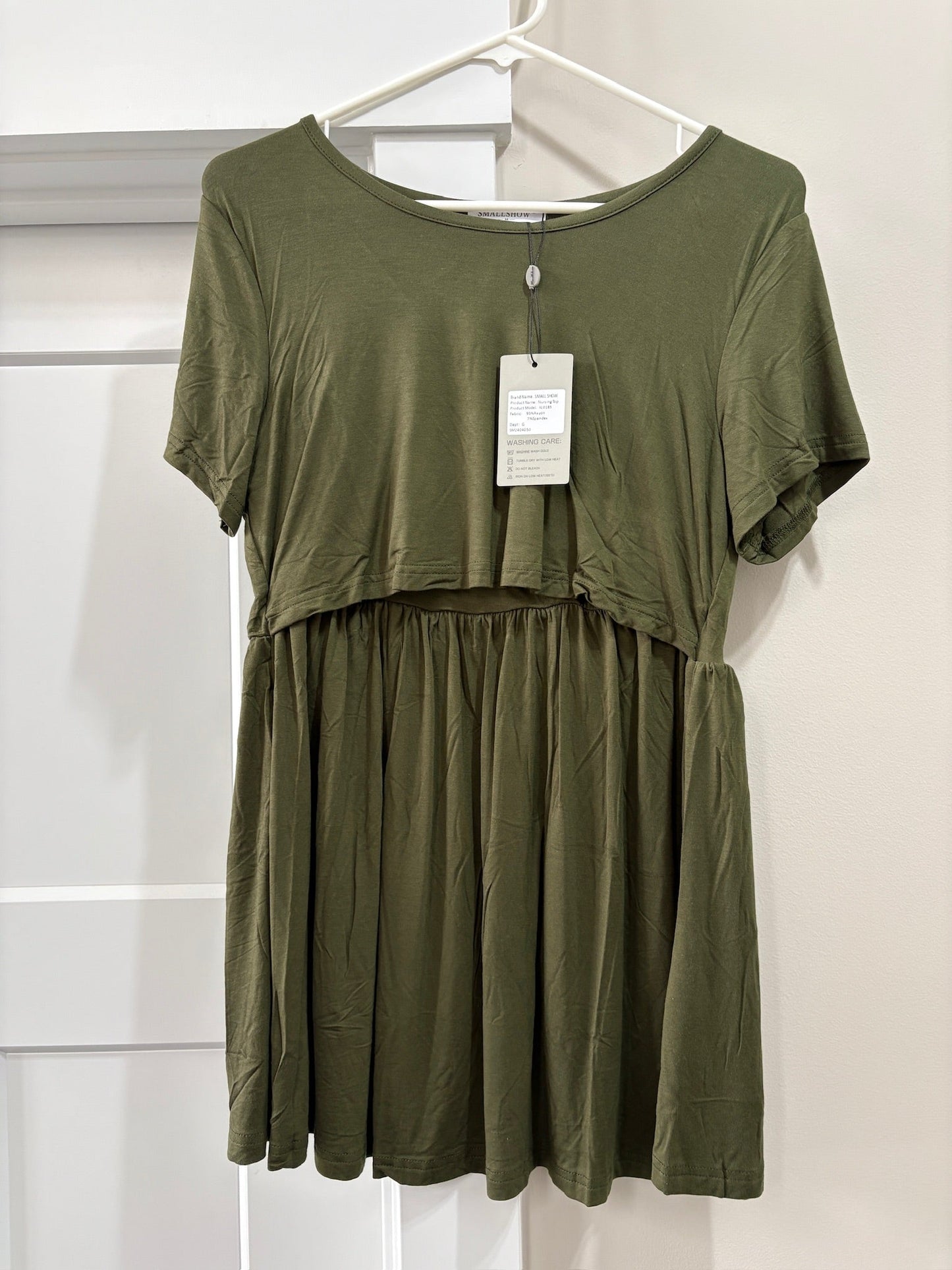 Seller #105 - Women's Medium Smallshow Nursing Shirt Bundle EUC and NWT