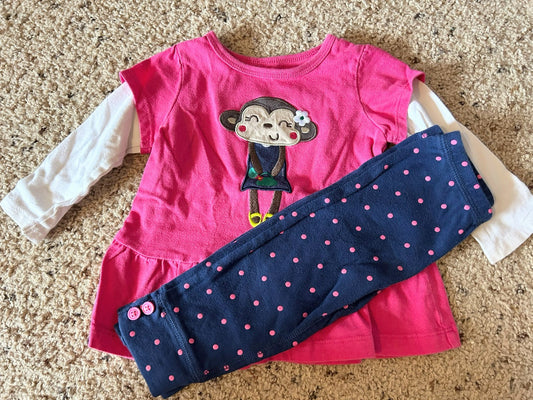 Seller 120, VGUC Girls 12M Outfit