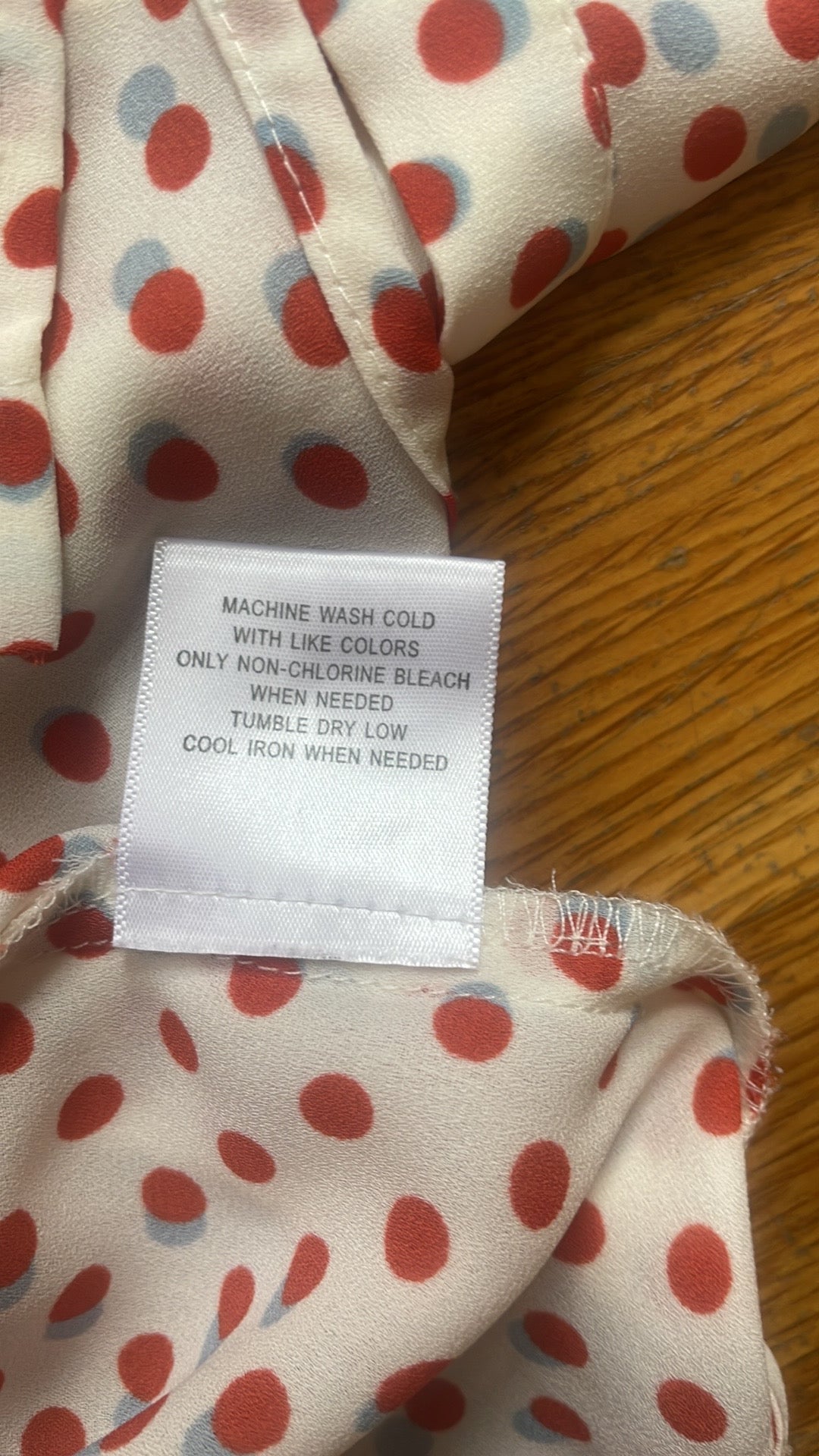 #116 Modcloth Polka Dot Bow Neck Tie