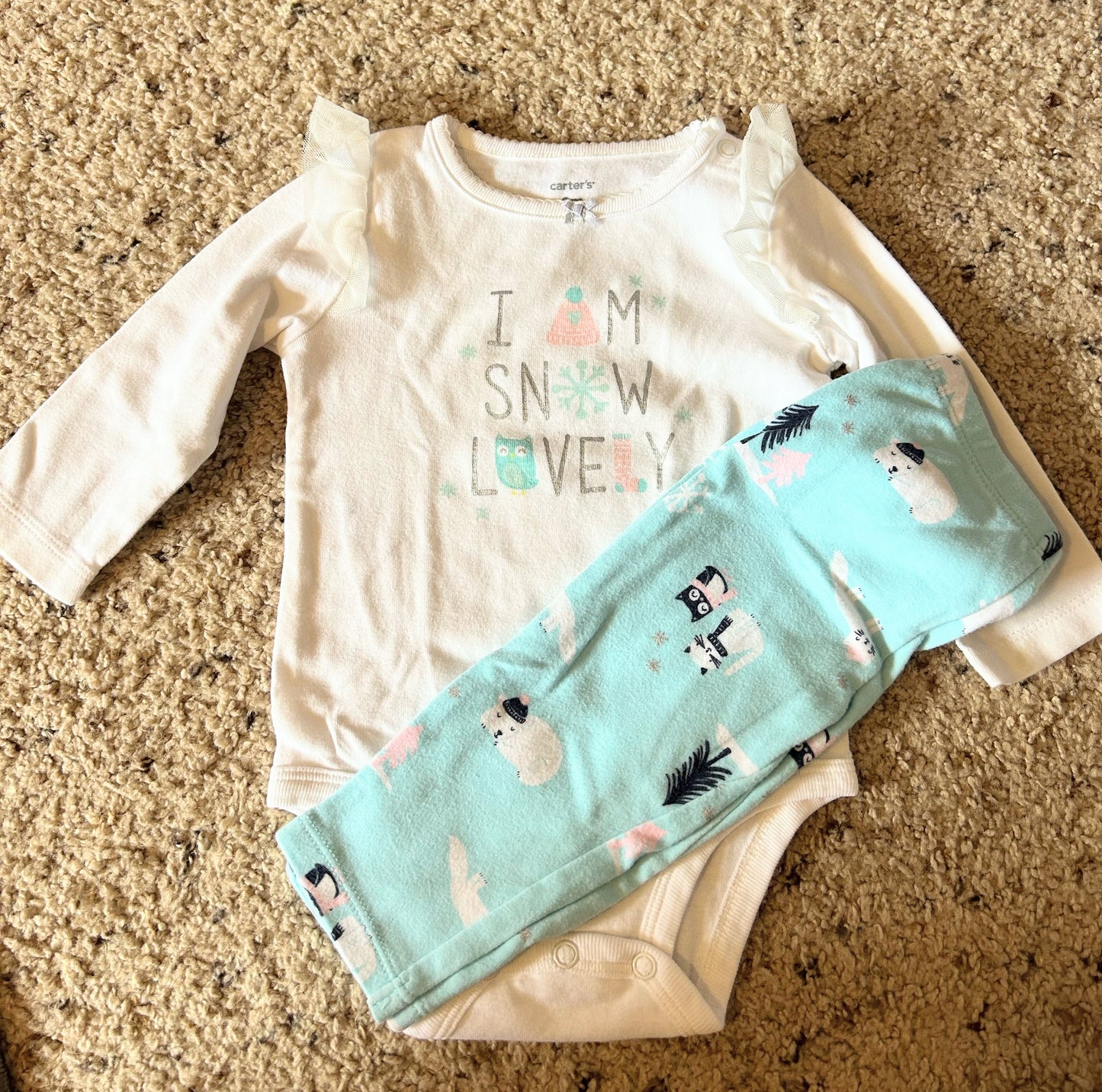 Seller 120, VGUC, Carters 9M Outfit
