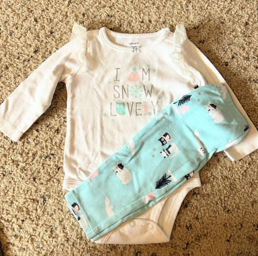 Seller 120, VGUC, Carters 9M Outfit
