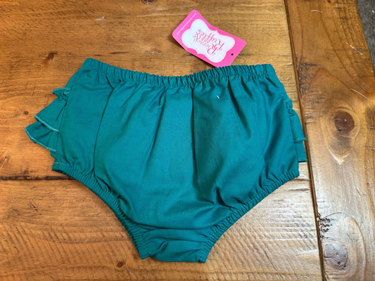 #88 6/9 M diaper cover Ricrac and ruffles NWT