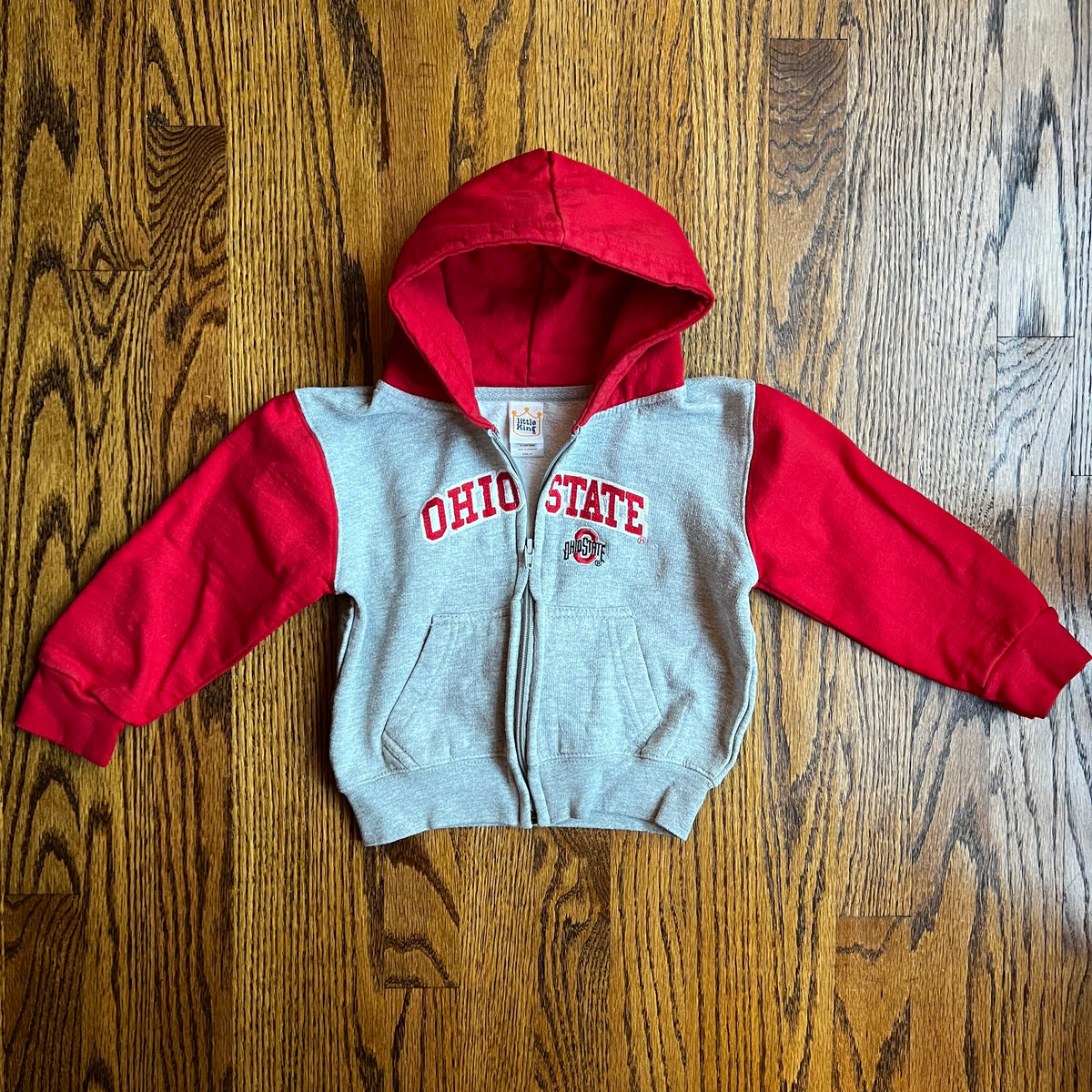 Seller #115 - Ohio State Buckeyes 3T Zip Up Hooded Sweatshirt, VGUC