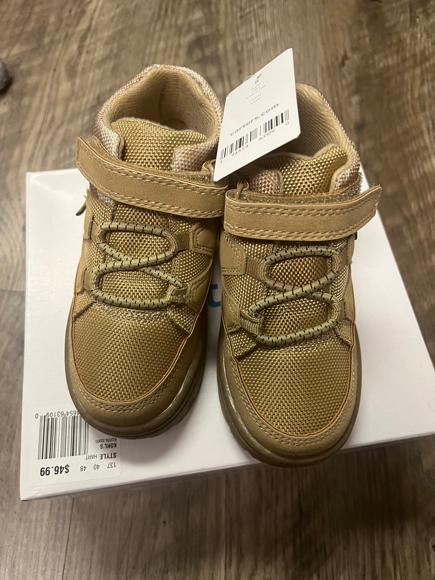 #13 New Carters Boots toddler size 8 Hiking and regular use.