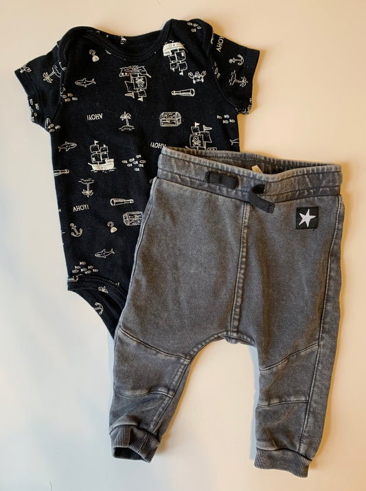 Seller #15 Boys 4-6 Months Carter’s H&M Outfit