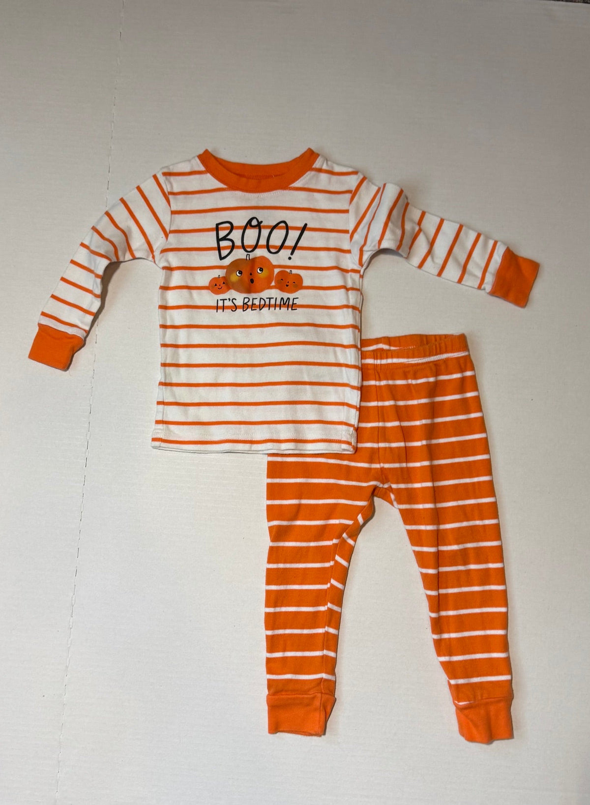 Seller #129 - Carter's 18 Month Pumpkin Halloween Pajamas