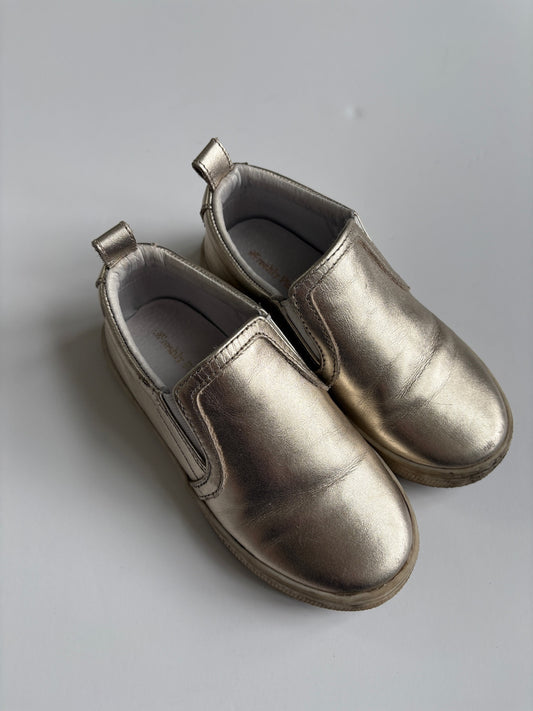 Seller #105 - Size 9c Girls Metallic Freshly Picked Slip On Shoe GUC