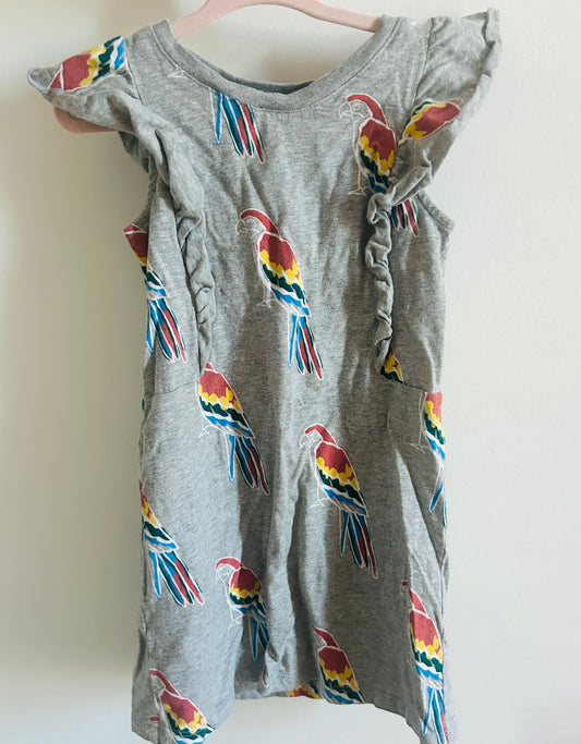 #15 Tea Collection 4t Parrot Dress