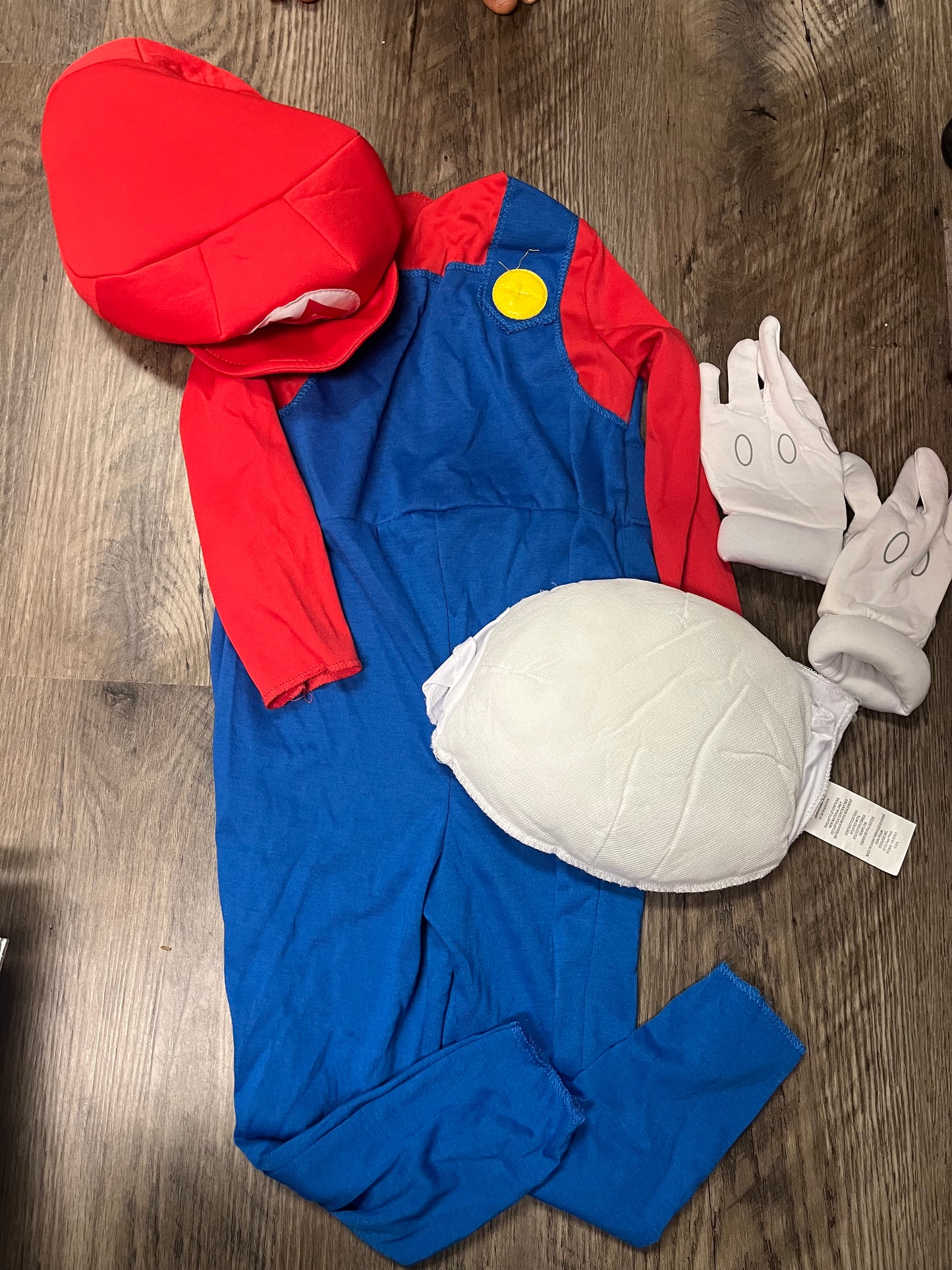 #13 VGUC 2T Mario costume Super Mario baby toddler boy girl