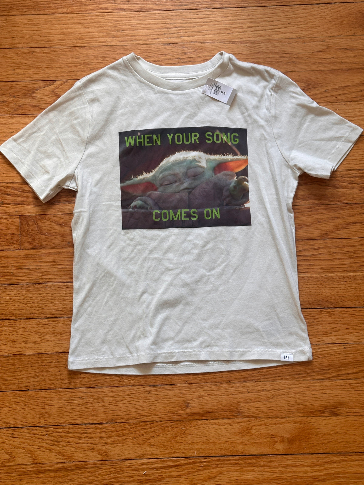 #163 NWT Gap Star Wars Grogu T-Shirt - Size M (8)