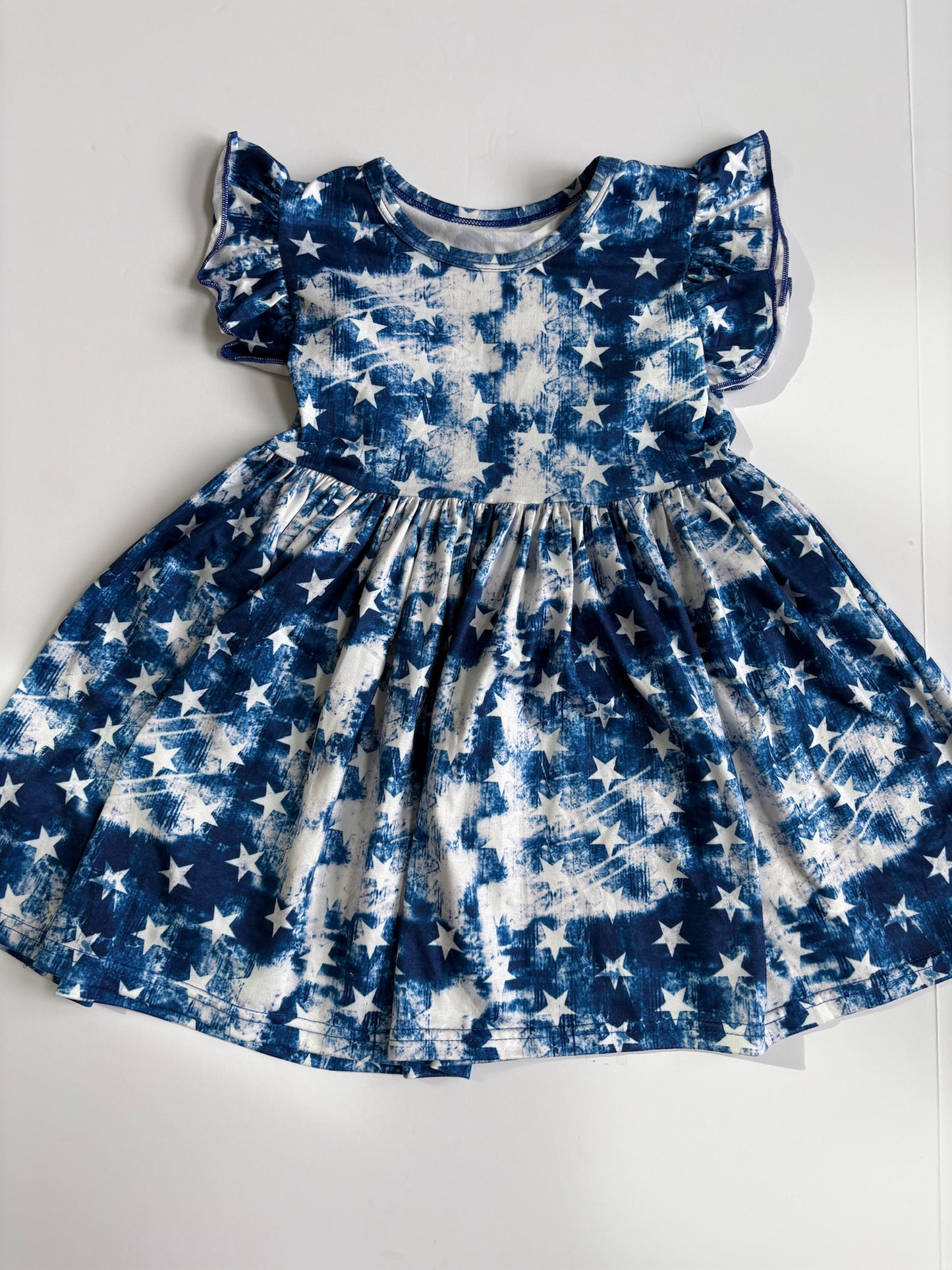 Seller #105 - 3-4T Girls Small Shop Star Dress VGUC