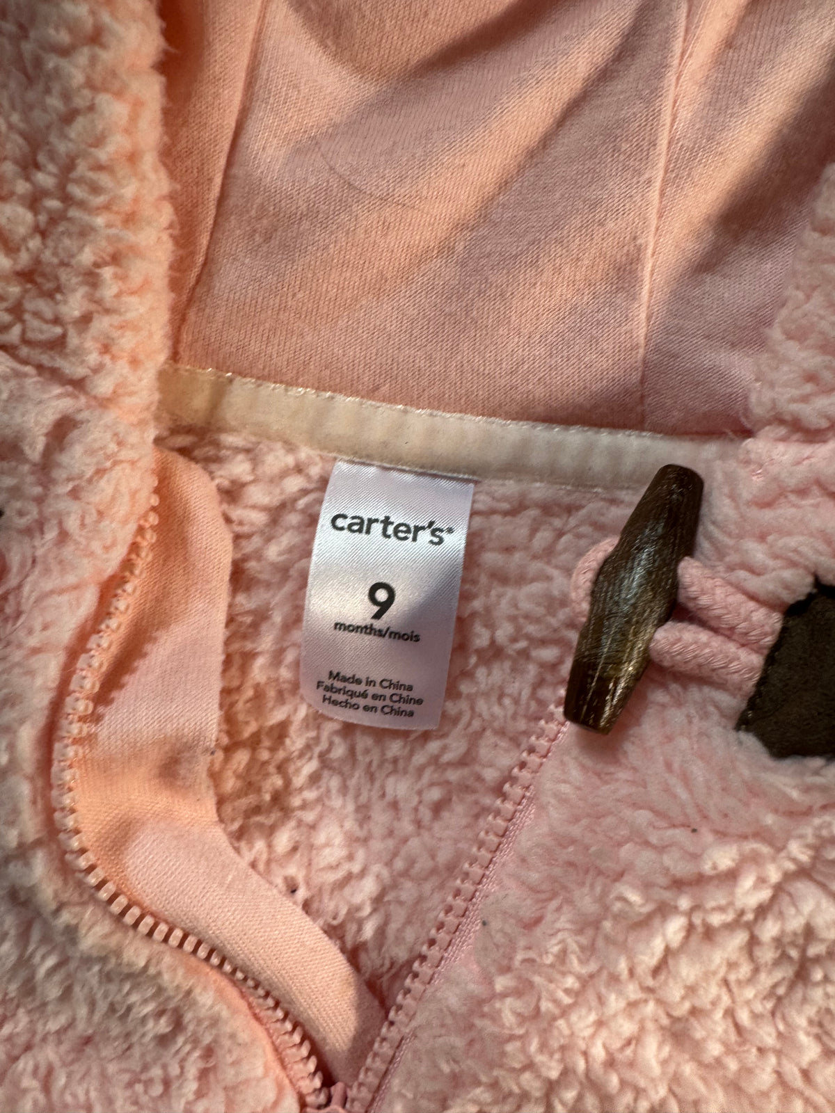 Seller #129 - Carter’s 9 month winter jumpsuit