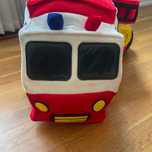 #116 REDUCED Hanna Andersson fire truck Halloween costume