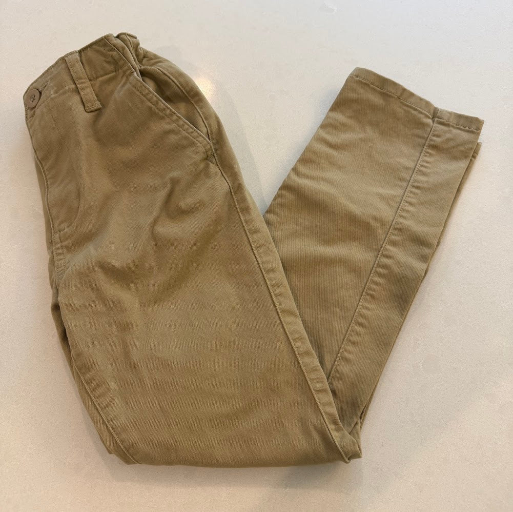 #9 Gap Kids Uniform Stretch Khaki Pants, Size S (7/8), VGUC *REDUCED