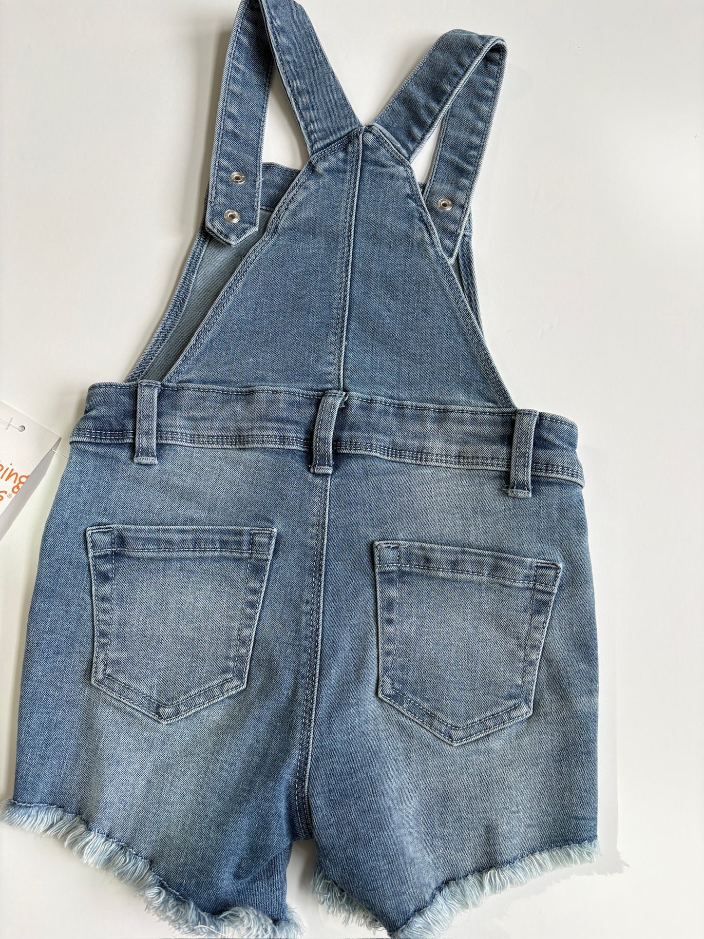 Seller #105 - NWT 4T Girls Jumping Beans Shorts Overalls with Lace Details