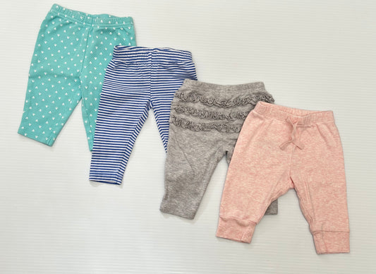 Baby Girl 3m Pants Bundle (4)