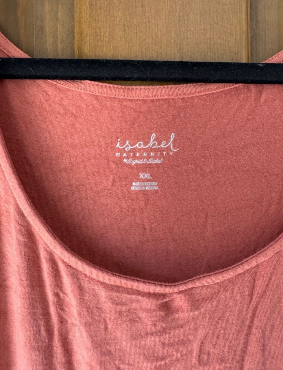 Seller #129 EUC Isabel Maternity XXL Coral Maternity Dress