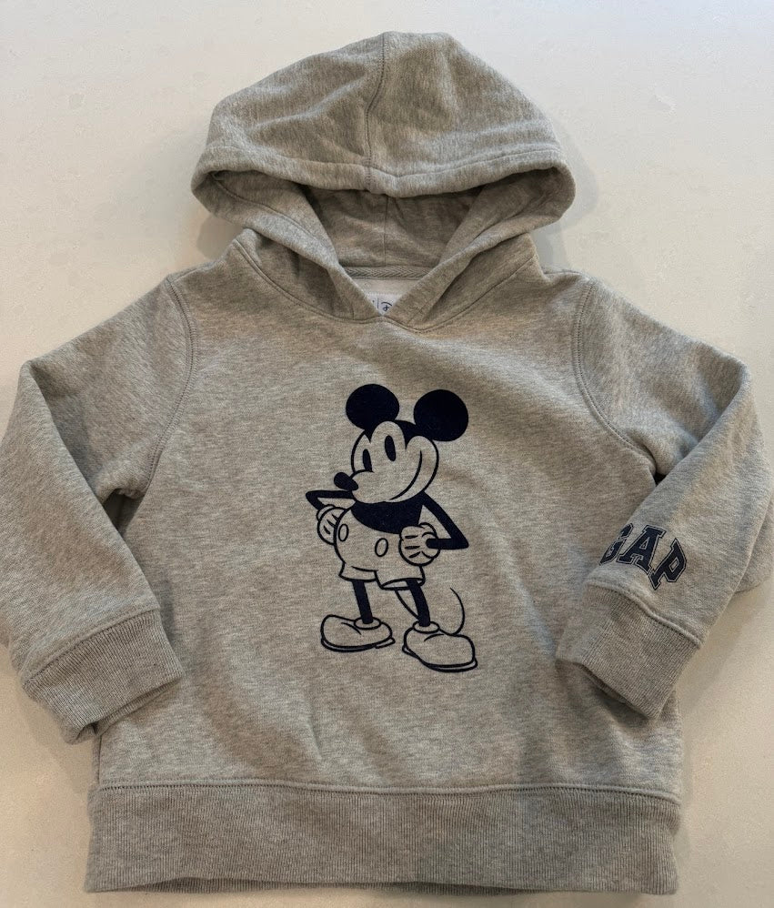 #9 babyGap x Disney 4T Mickey Mouse Graphic Hoodie; Like New/EUC (Worn Once)