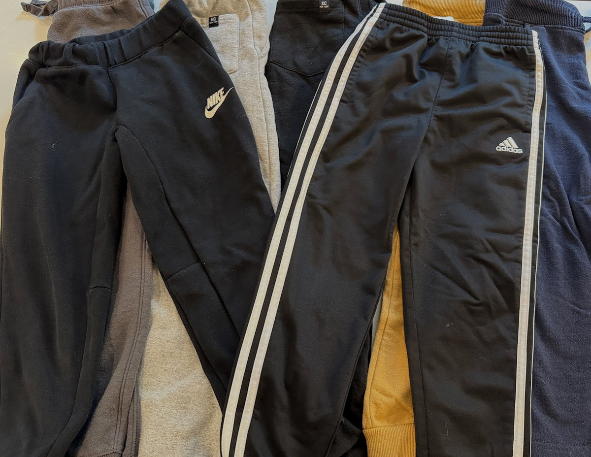 #9 Boys Size 7 Bundle of 7 Sweatpants (See brands in description) GUC/VGUC
