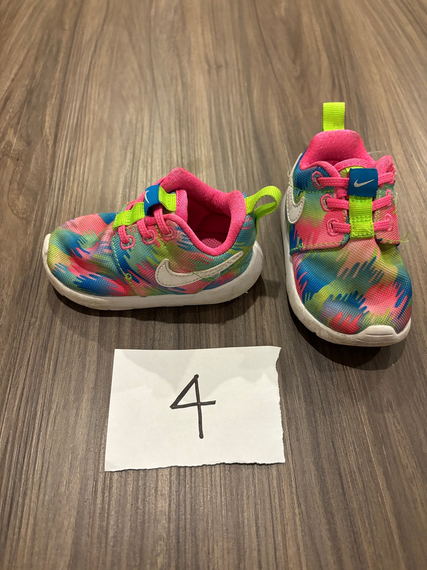 #98B - Nike - Multi-Colored Toddler Girl Nikes VGUC