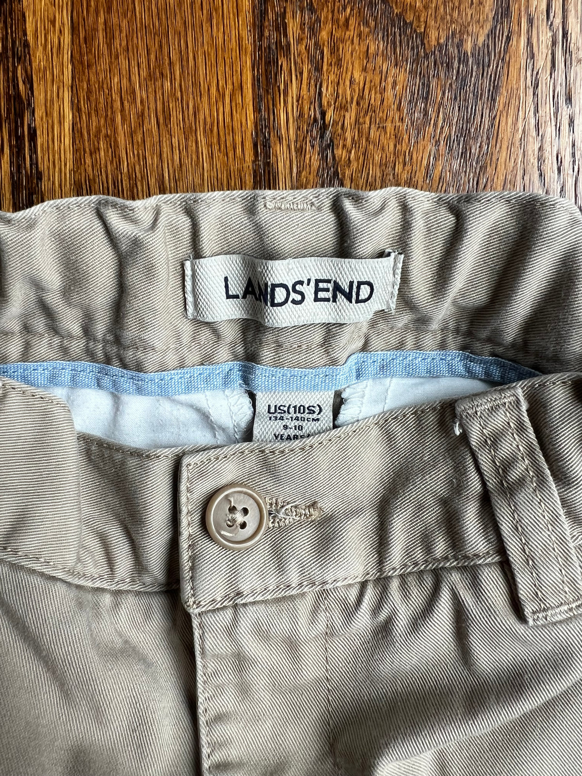 Seller #115 - Lands’ End Boys 10S (Fit Similar to 8/10) Khaki Pants, VGUC