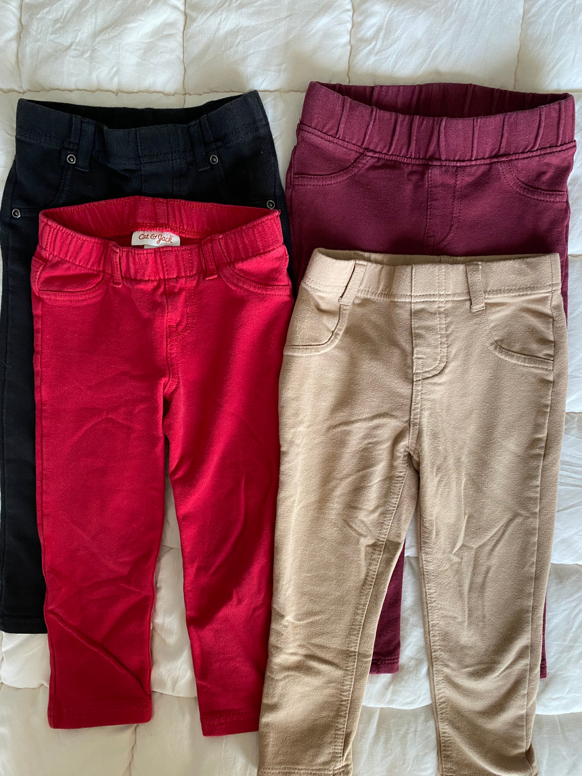#59 bundle of girls 2T jeggings