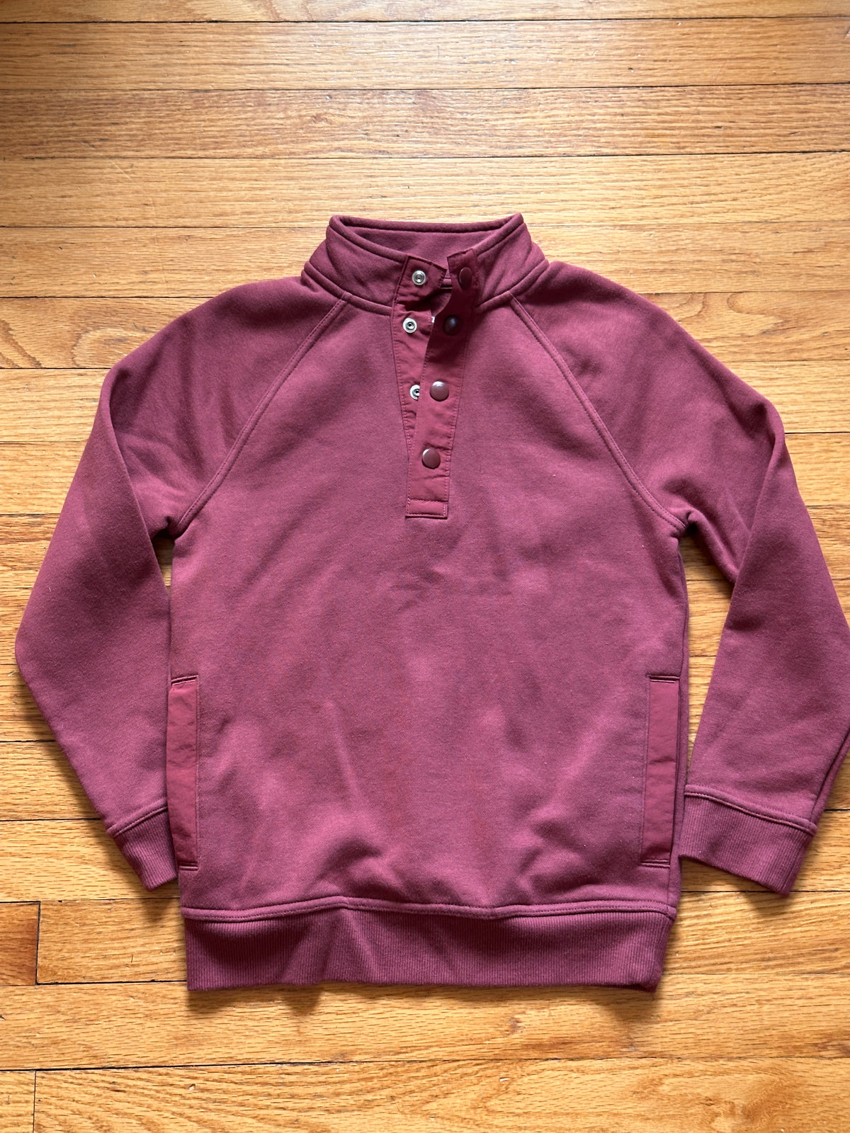 #163 NWOT Cat & Jack Maroon Pullover - size M (8/10)