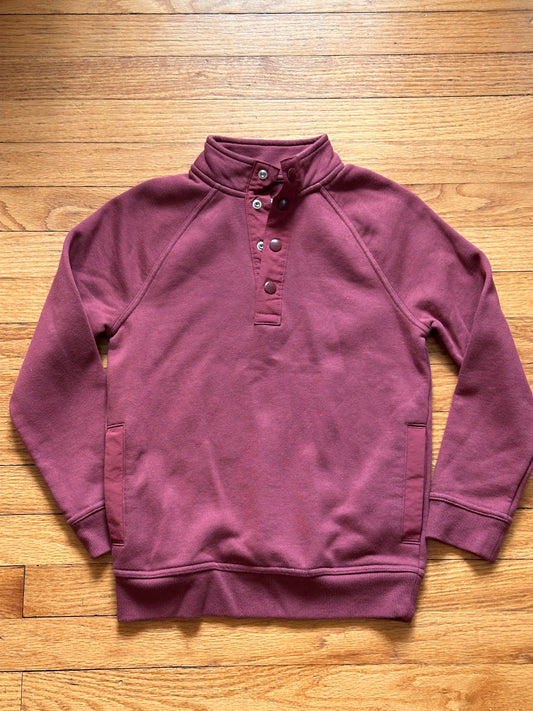 #163 NWOT Cat & Jack Maroon Pullover - size M (8/10)