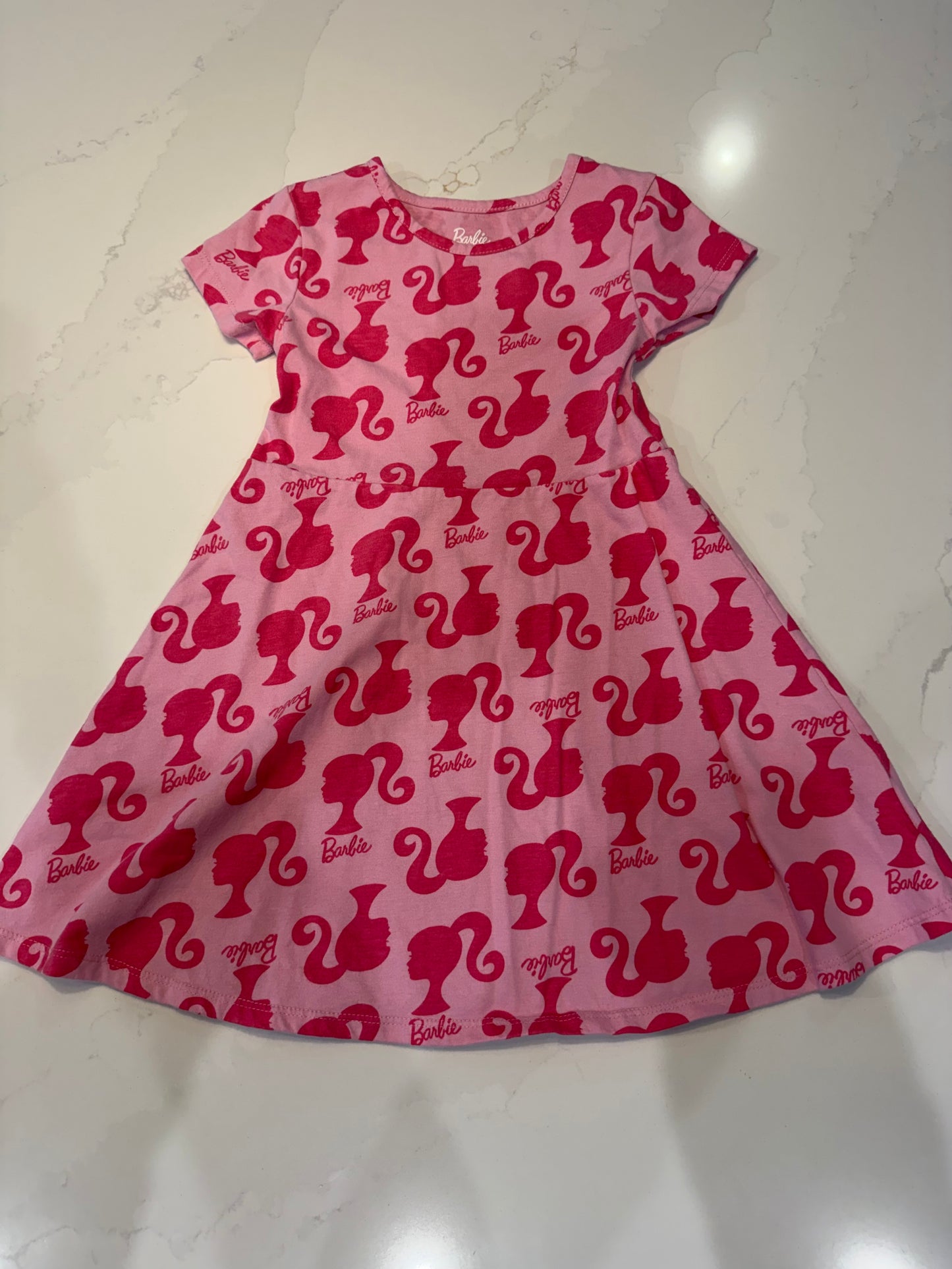 #133 5T Barbie girls dress