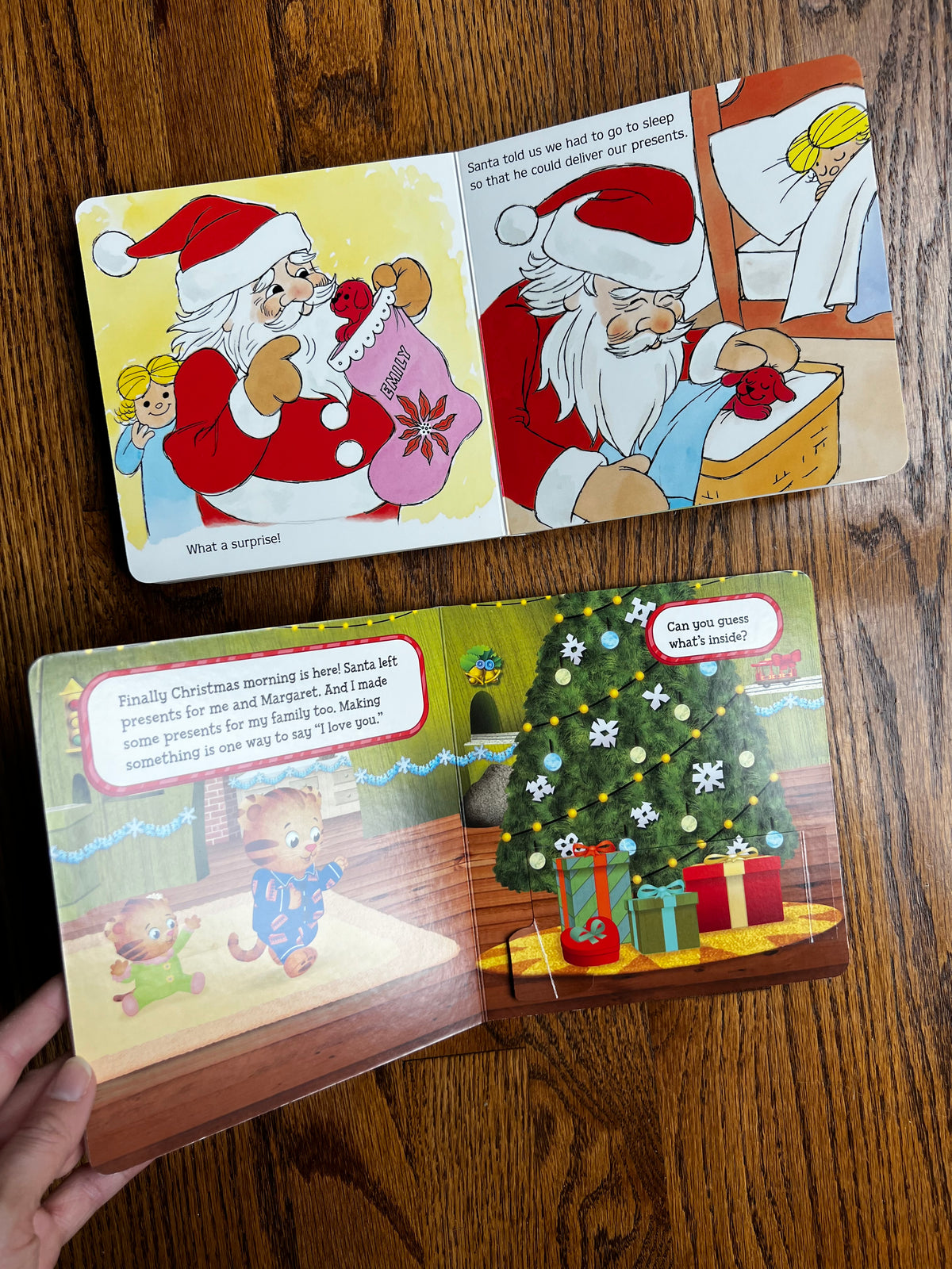 Seller #115 - “Clifford’s First Christmas” + “Merry Christmas, Daniel Tiger!” Board Books, VGUC