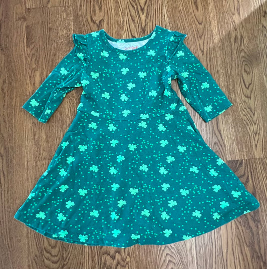 #33 Girls 4T Cat & Jack St. Patrick’s Day 3/4 Sleeve Dress