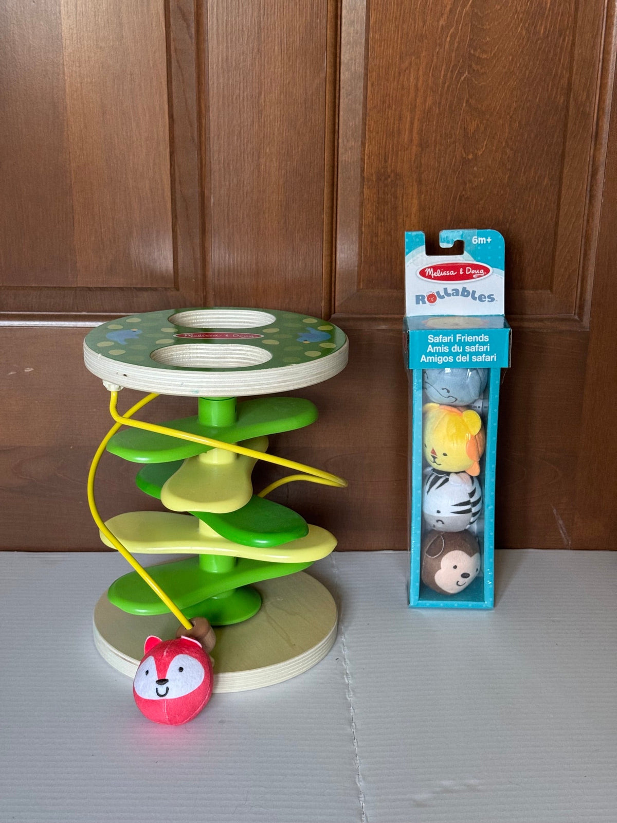 #129 EUC Melissa & Doug Rollables Treehouse
