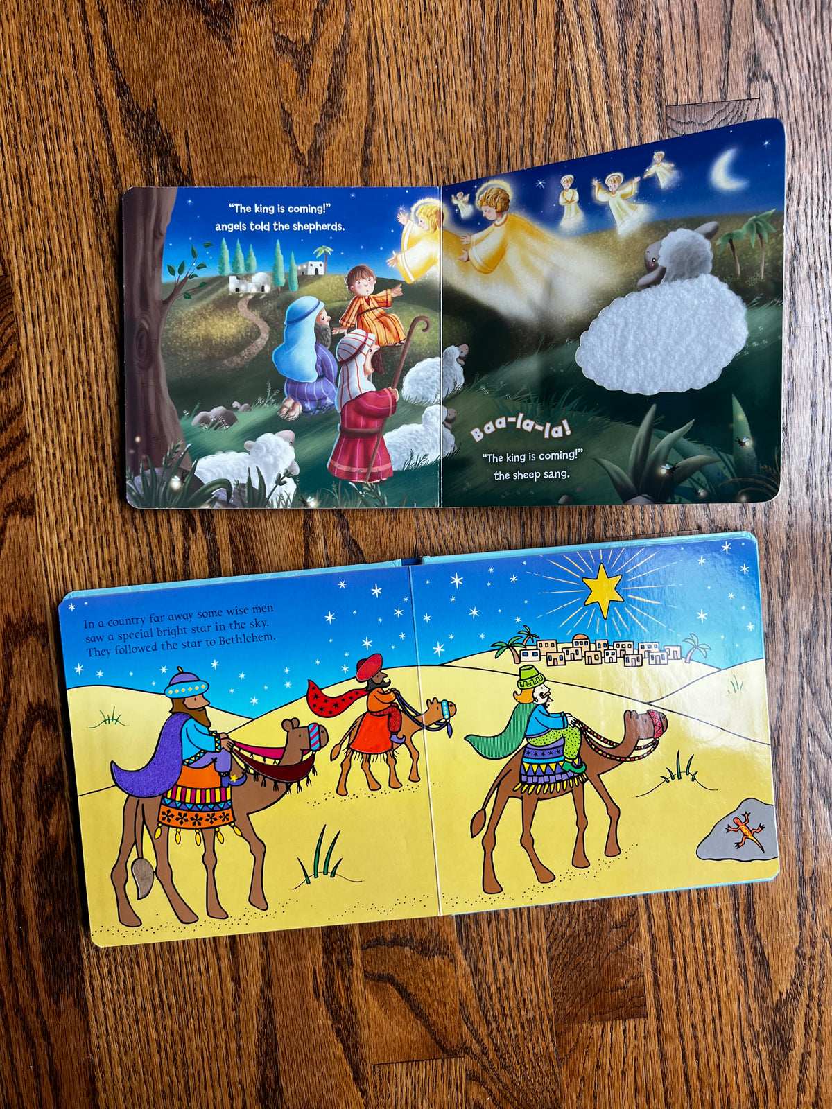 Seller #115 - Two Touch & Feel Nativity Books, VGUC