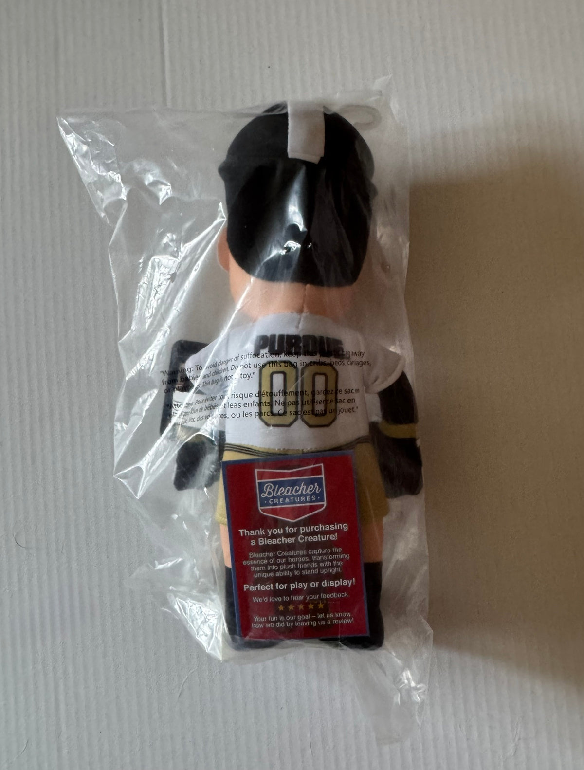 #129 New - Bleachers Creatures Purdue Pete Stuffie