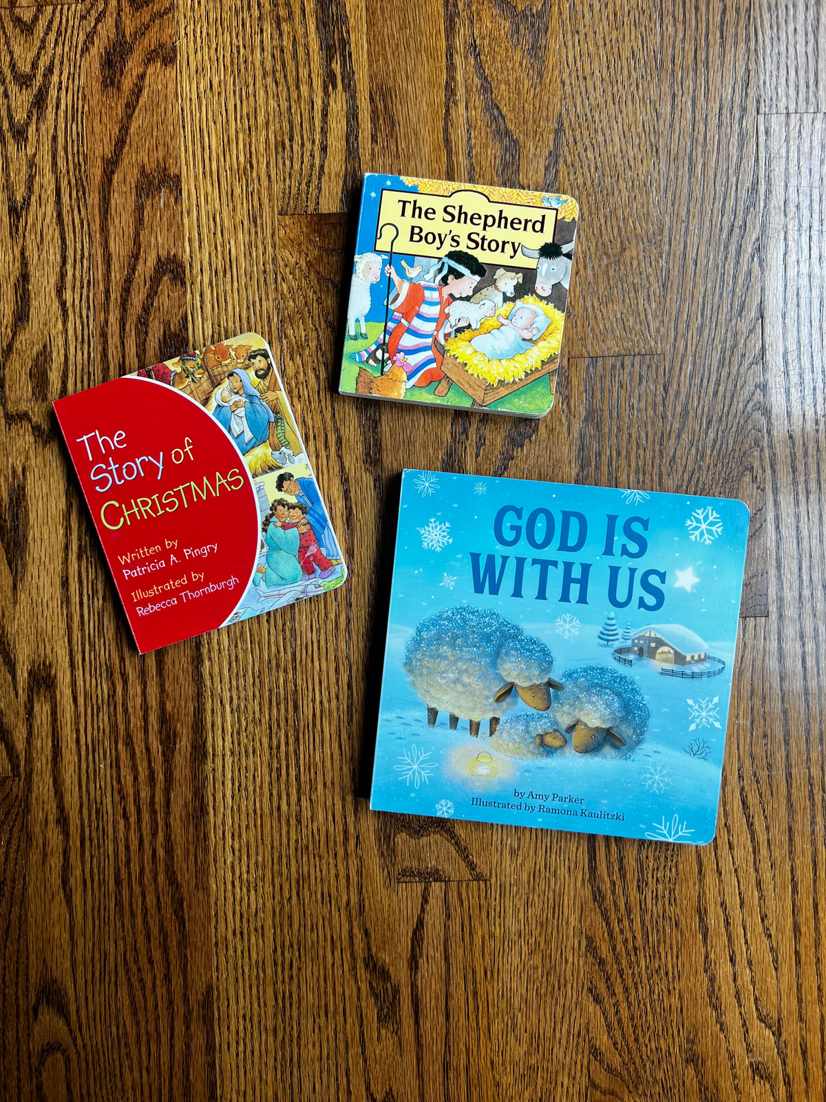 Seller #115 - Religious Christmas Story Board Books (Set of 3), VGUC