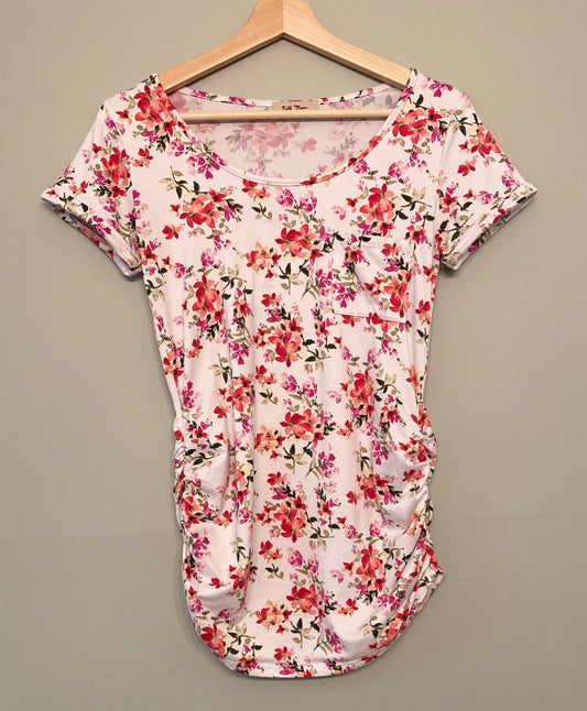Full Moon Maternity XS (fits like S) Floral Shirt