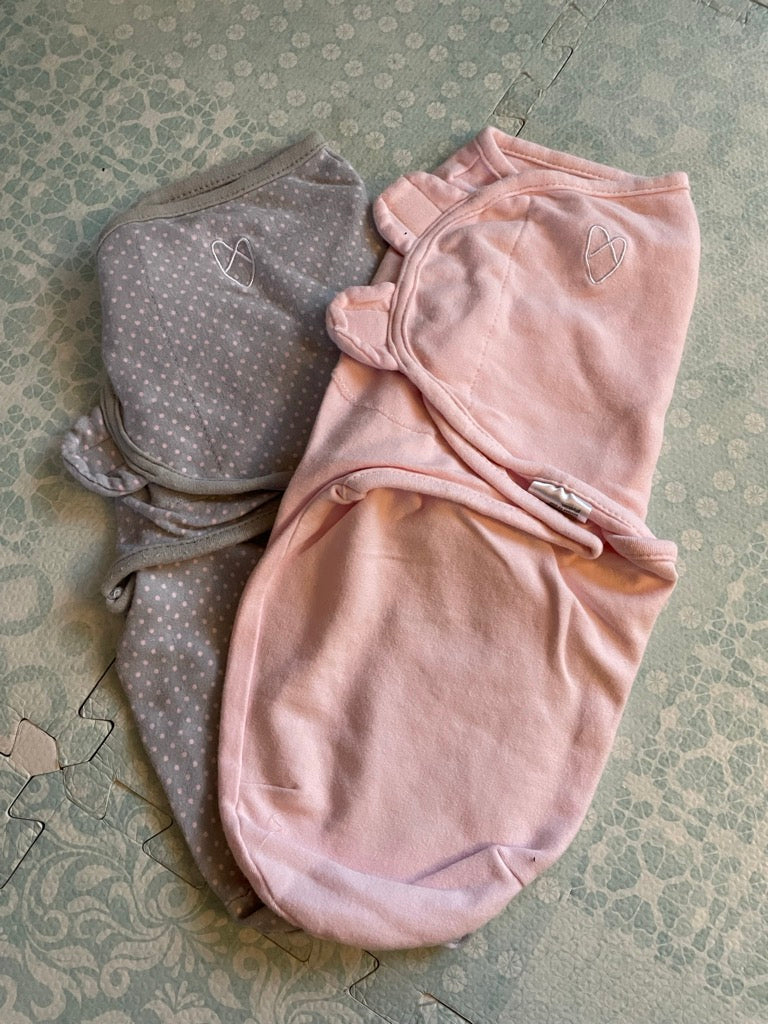 #57 Girls Swaddle Me bundle SM/MED