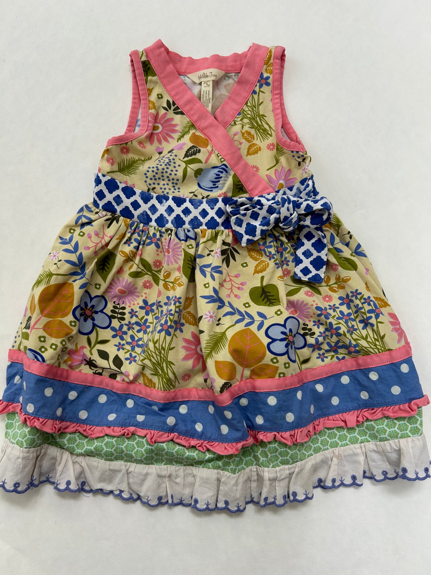 Girls size 4T Matilda Jane floral dress