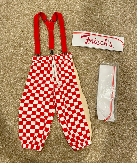 #207 Frisch’s Big Boy costume bundle size 18-24 months - see description