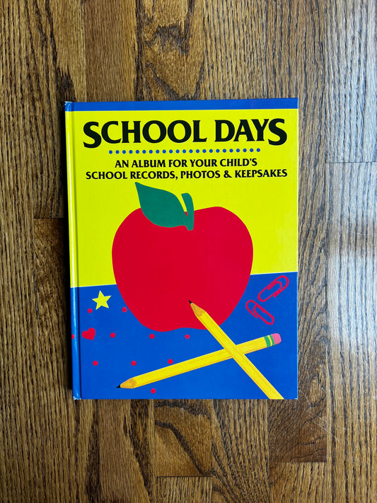 Seller #115 - Vintage School Keepsake Album (Never Used)