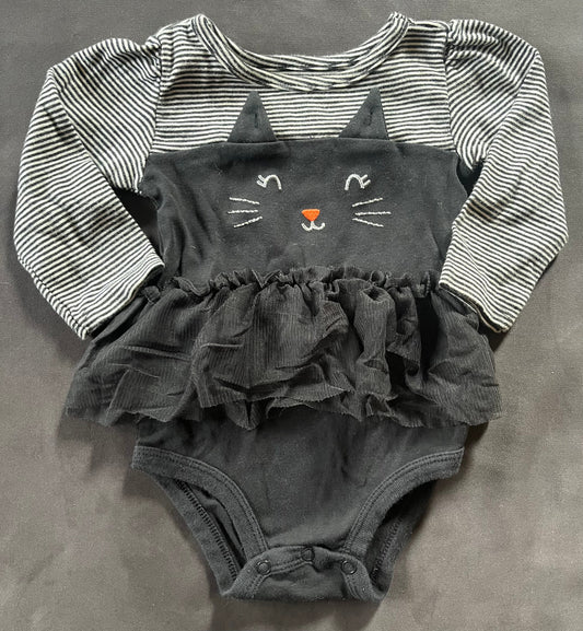 Seller #13 Carter’s girls 9 months Halloween cat tutu onesie