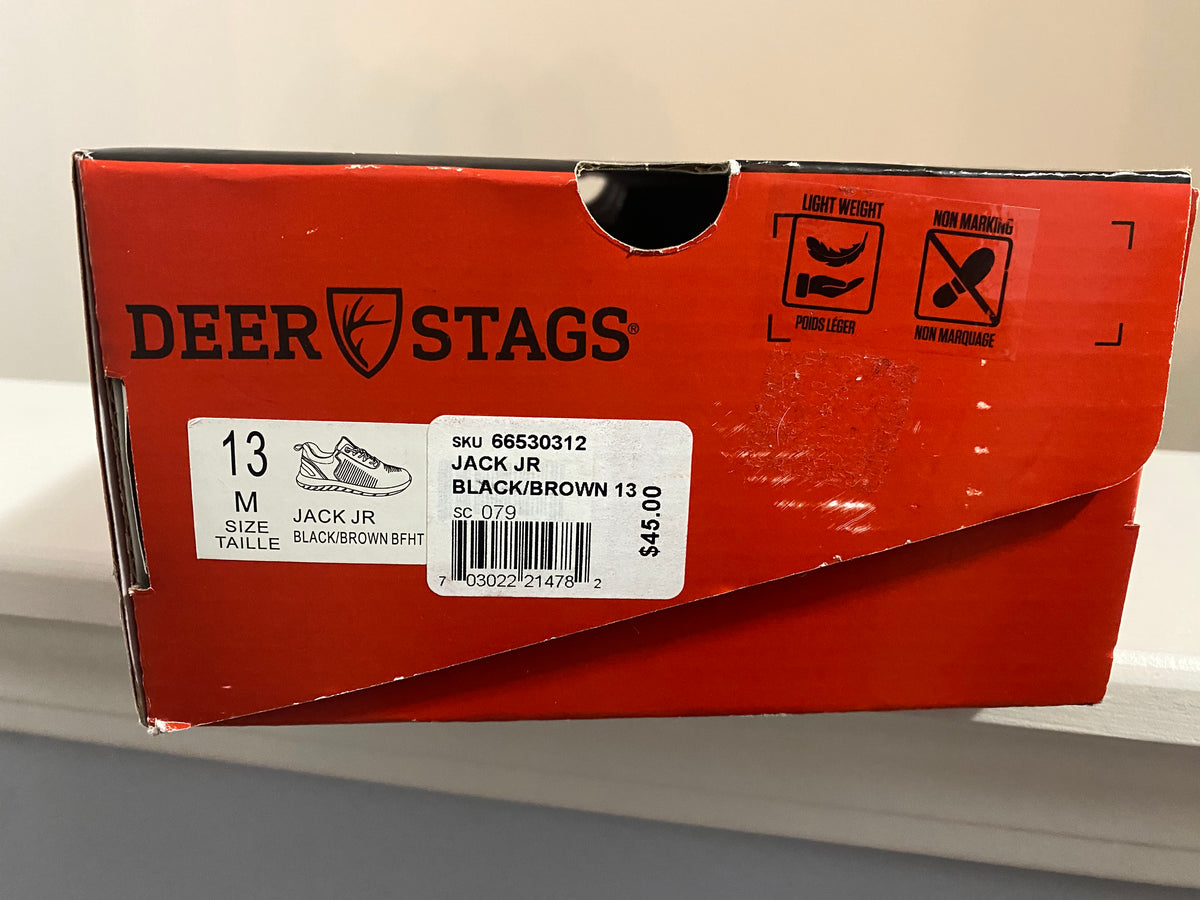 #59 boys size 13 Deer Stag casual shoes